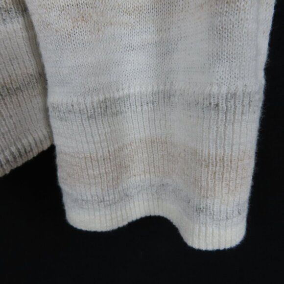Lightweight Blue and Tan Striped Spense Sweaters Sz. S - Picture 14 of 14